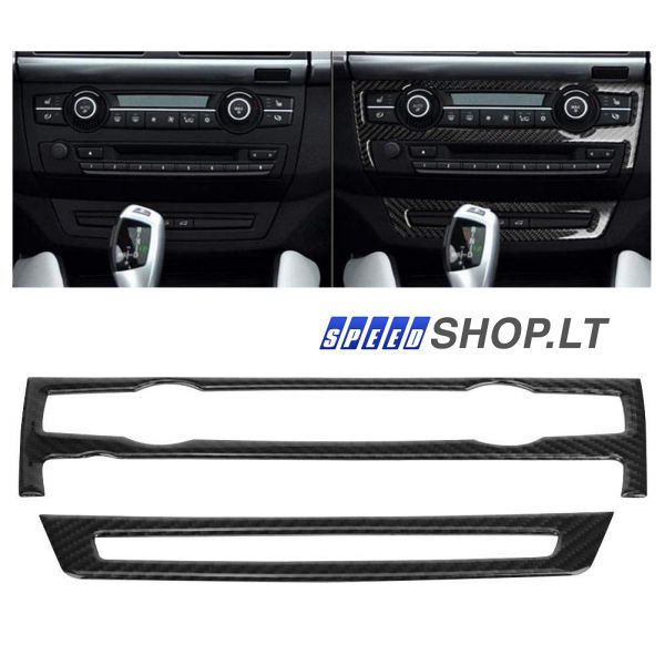 BMW X5-X6 (E70-E71) Carbon vidurinės konsolės apdaila